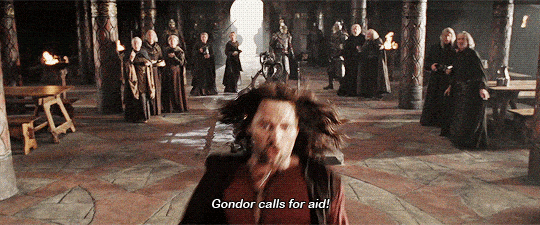 Gondor calls for aid gif