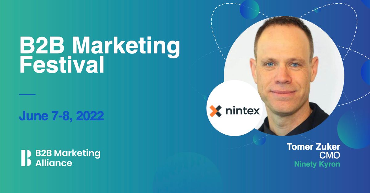 Tomer Zuker - B2B Marketing Festival