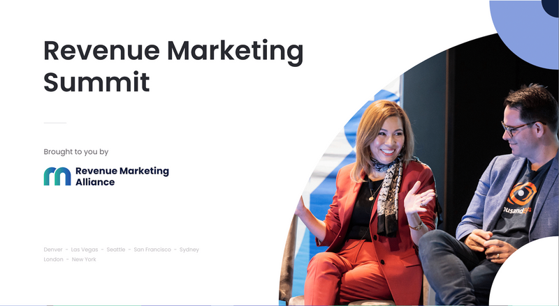 That’s a wrap! What you missed: Revenue Marketing Summit, San Francisco